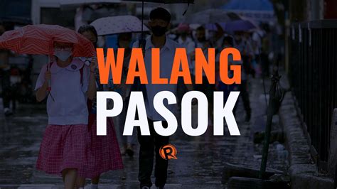 orange rainfall walang pasok